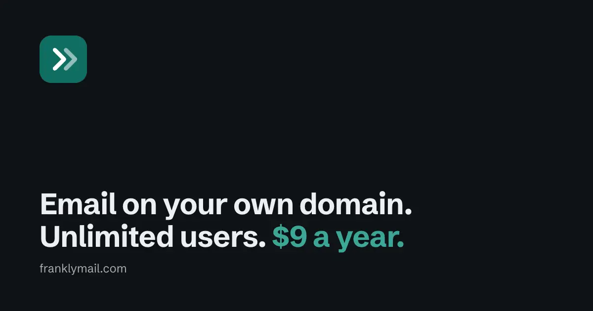 Screenshot 1 of FranklyMail