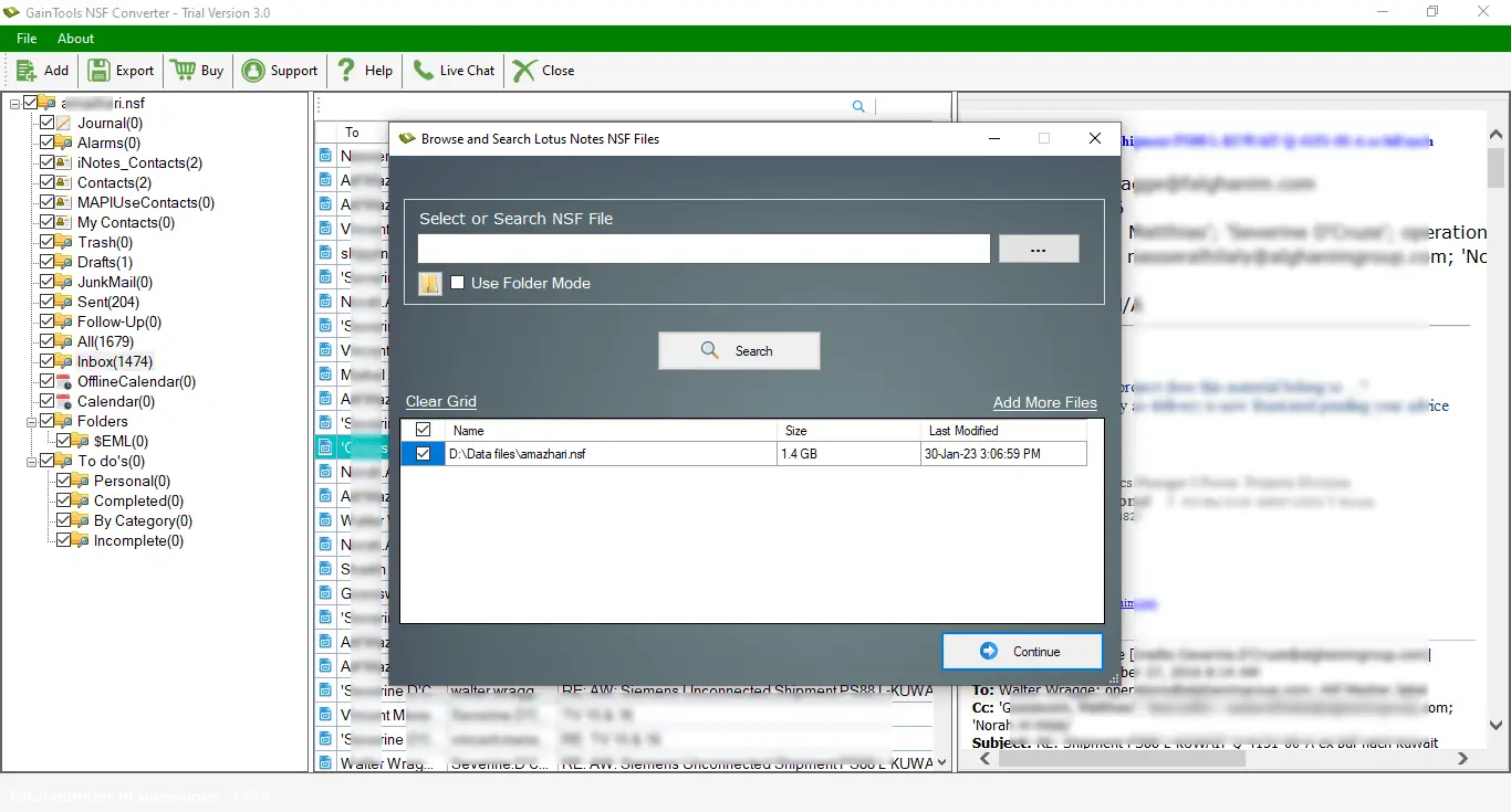 Screenshot 2 of GainTools NSF Converter