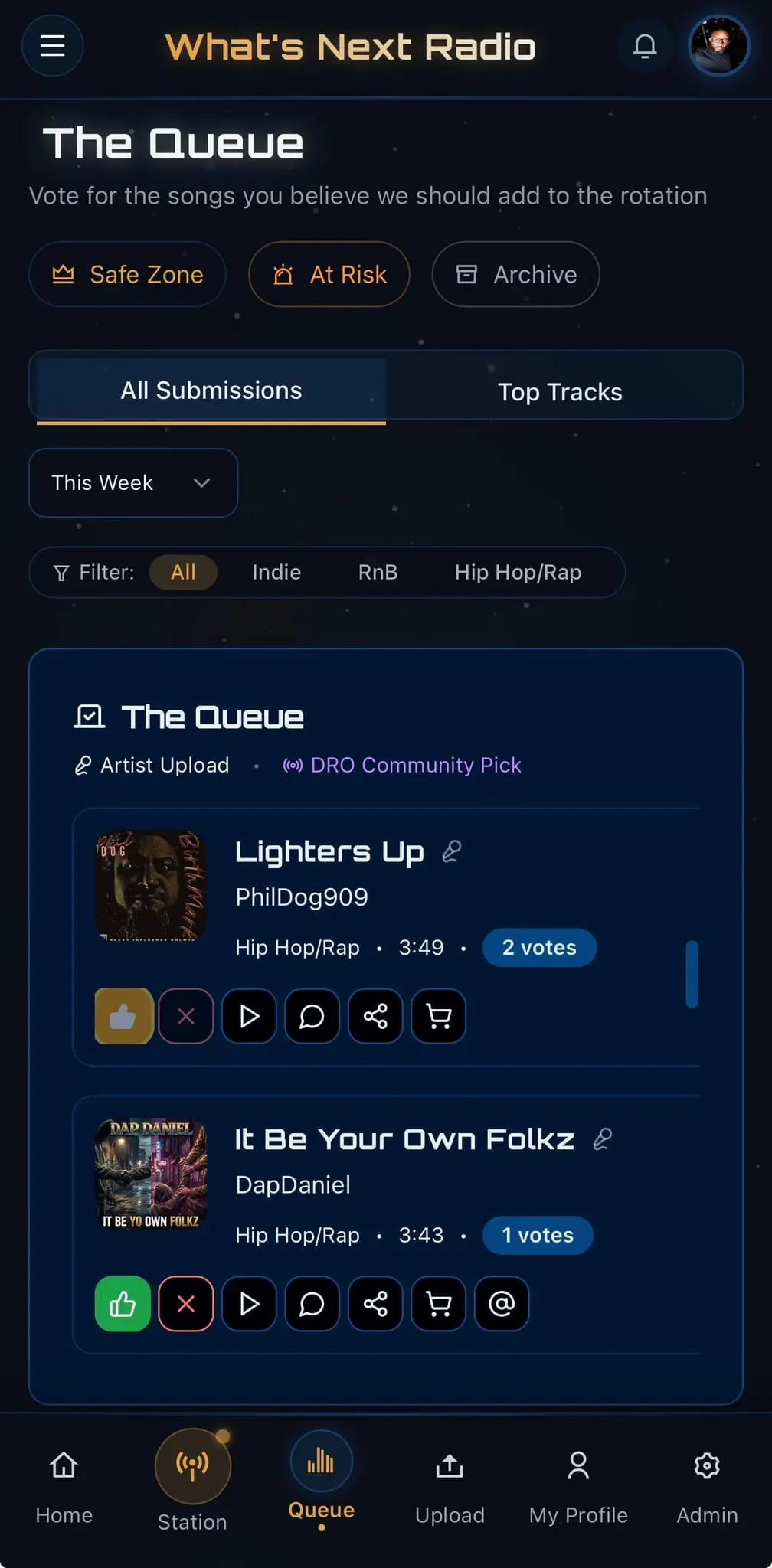 Screenshot 3 of What's Next Radio