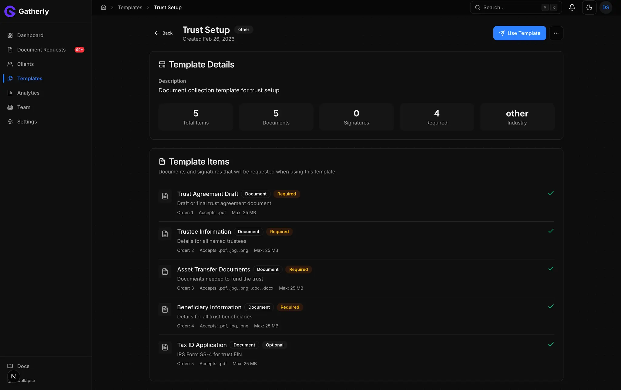 Screenshot 1 of Gatherly