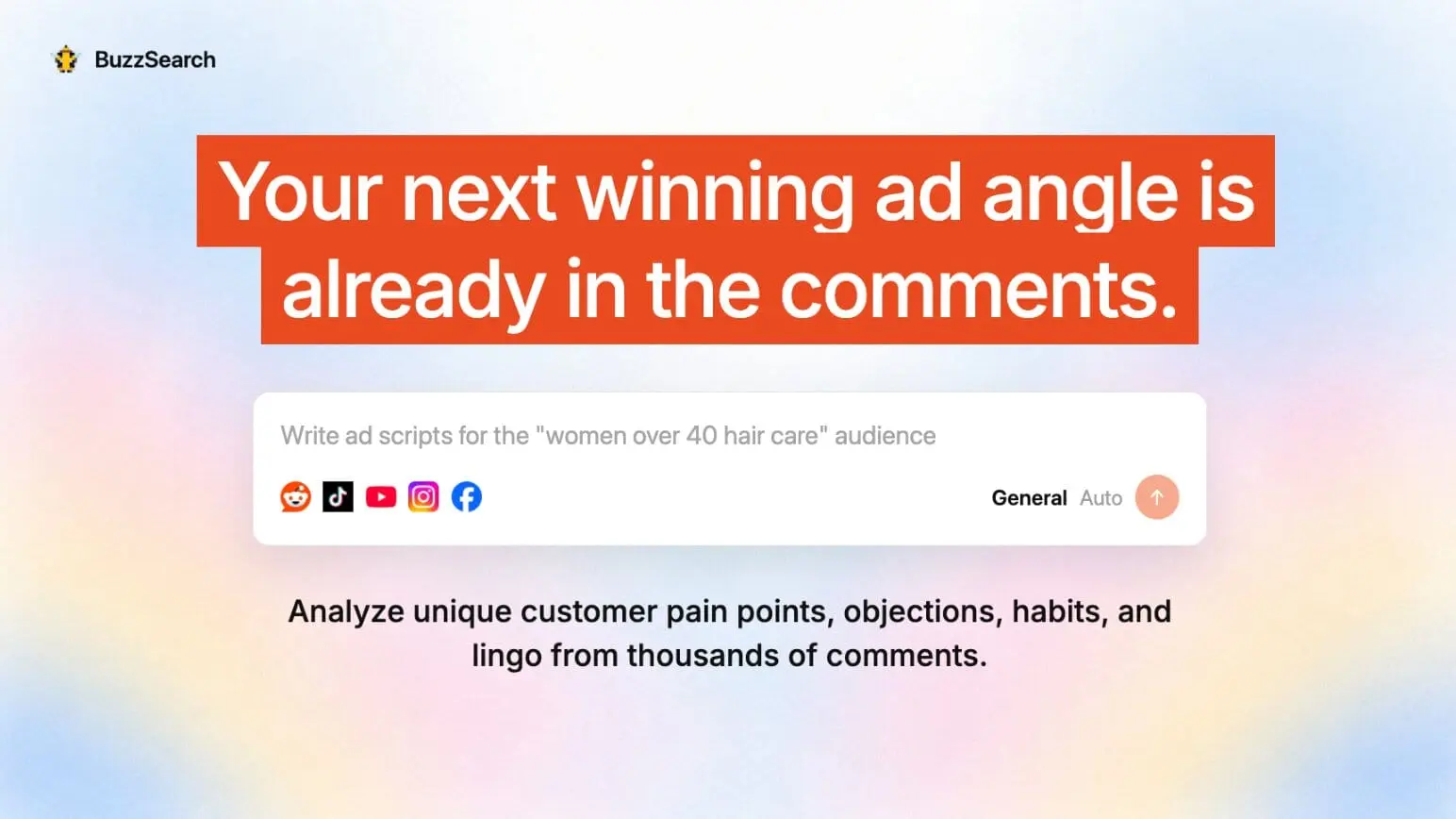 Screenshot 1 of BuzzSearch