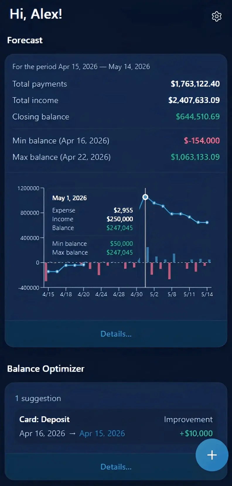 Screenshot 1 of NotiFin