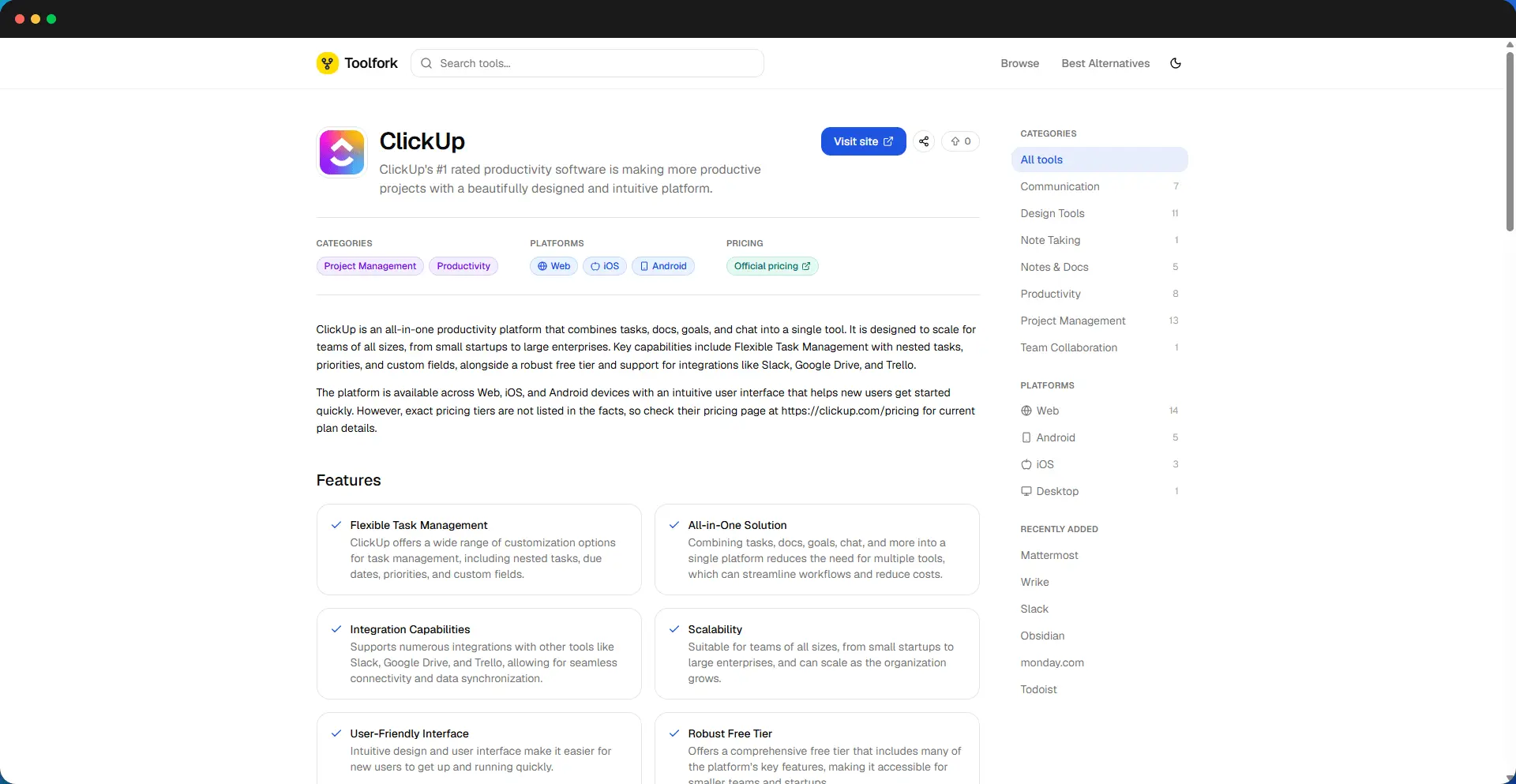 Screenshot 3 of Toolfork