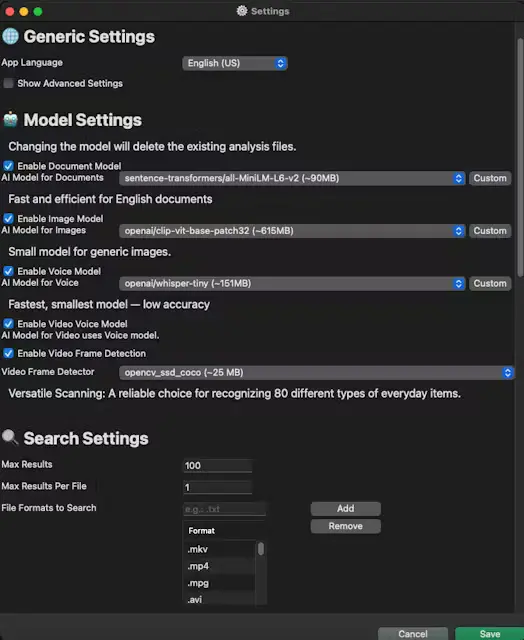 Screenshot 7 of LumiFind - AI-Powered Local File Search