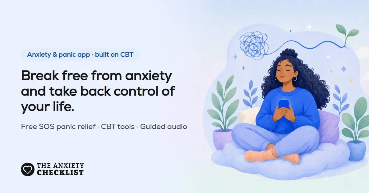 Screenshot 4 of Anxiety Checklist