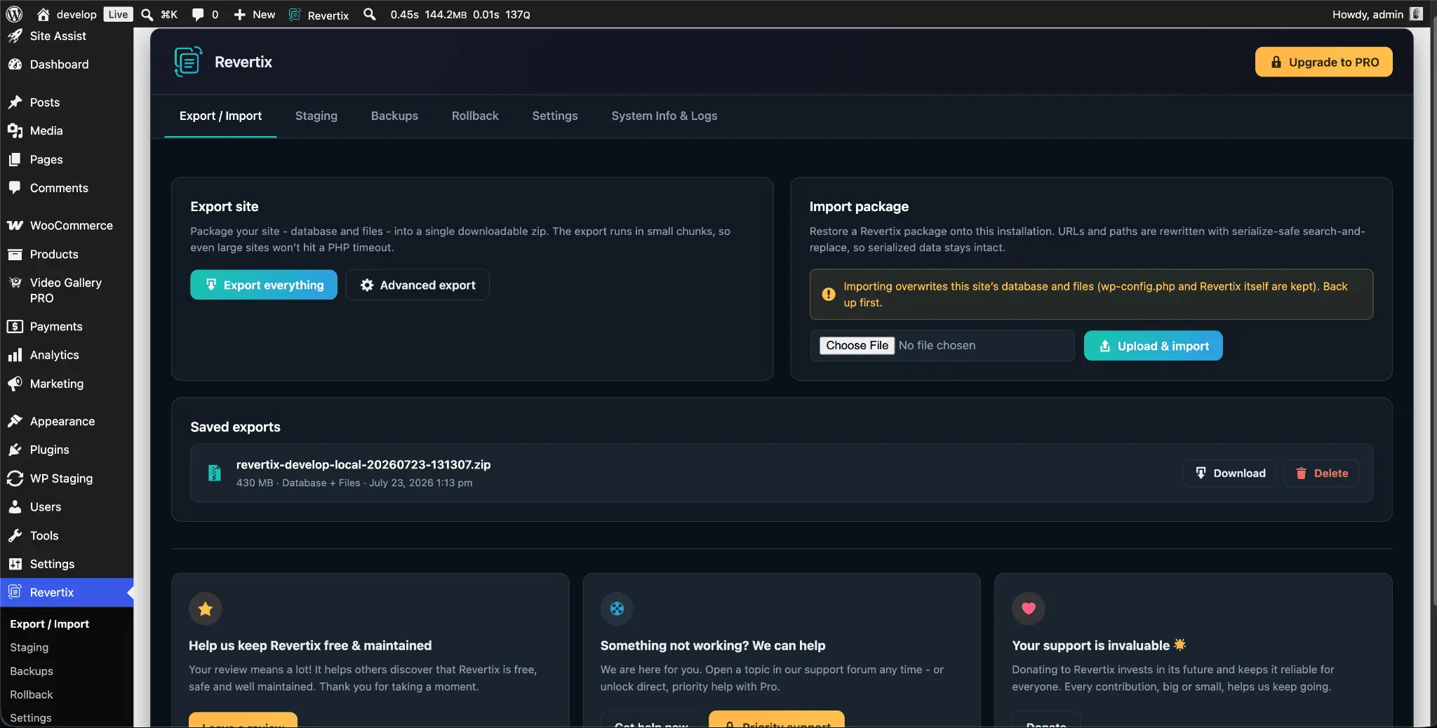 Screenshot 4 of Revertix