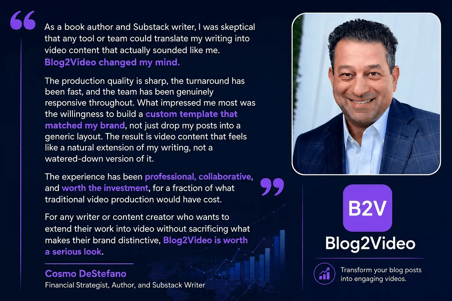 Screenshot 2 of Blog2Video