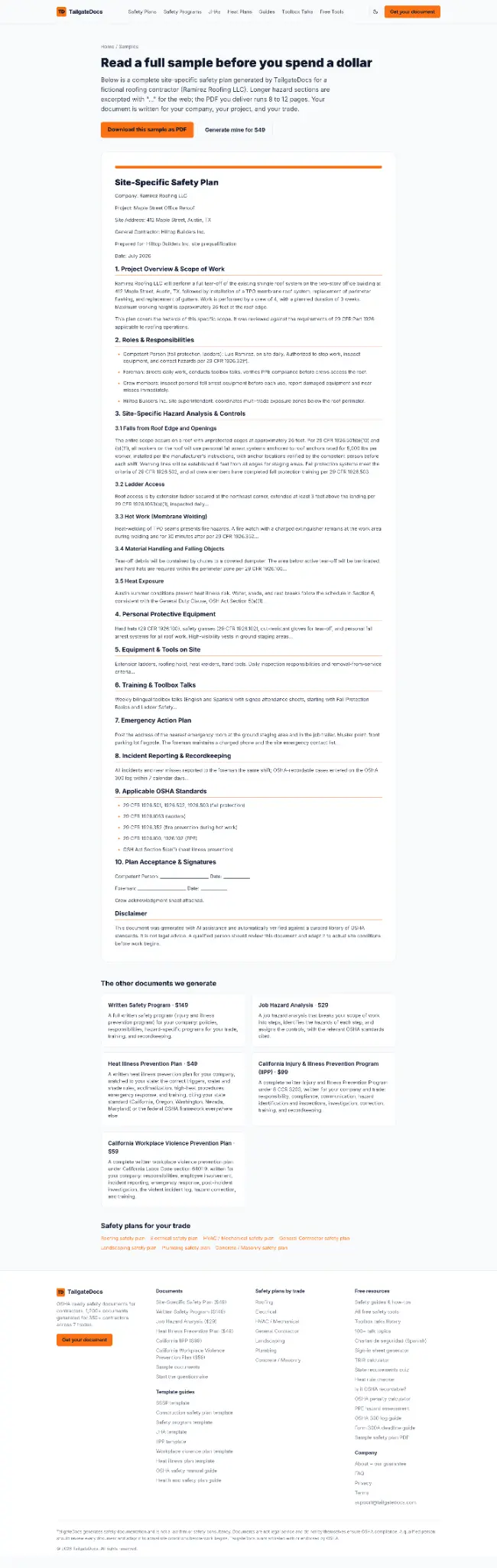 Screenshot 2 of Tailgate Docs