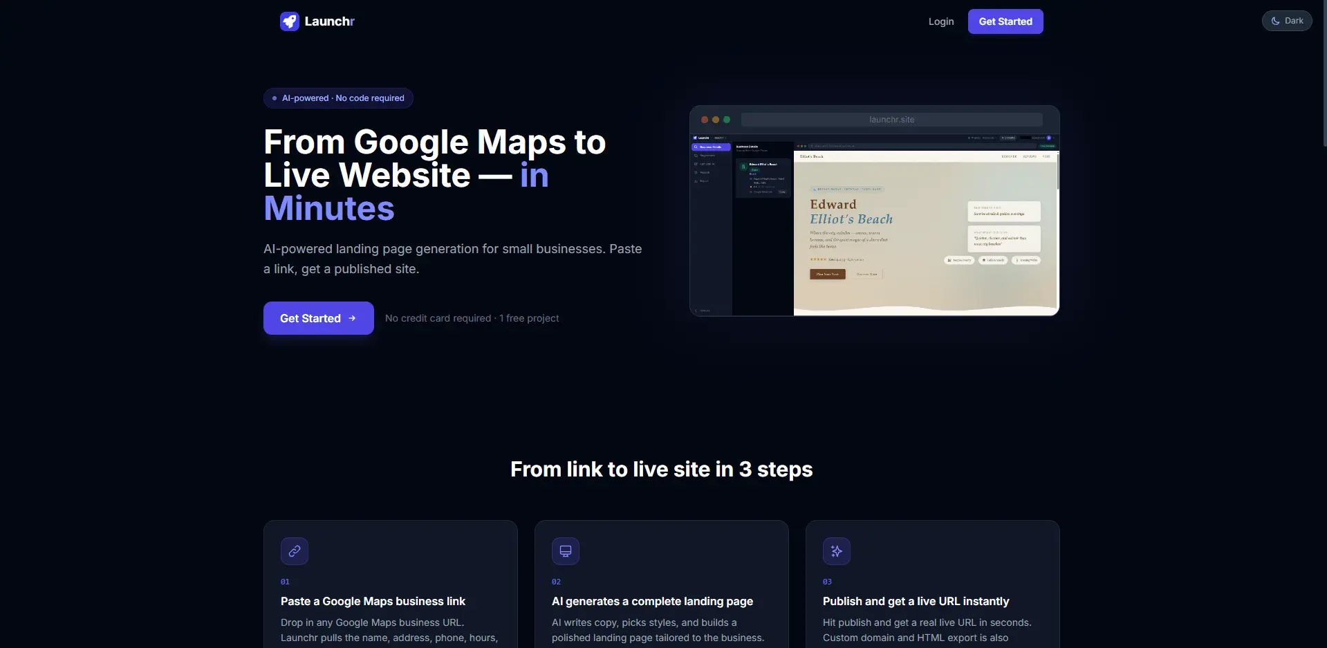 Screenshot 3 of Launchr