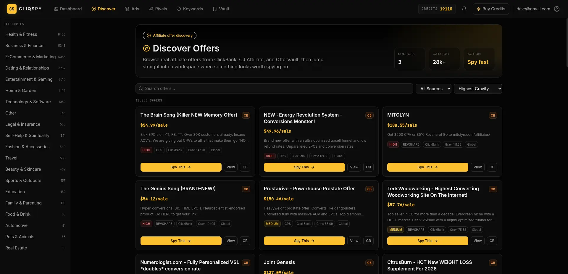 Screenshot 7 of CliqSpy