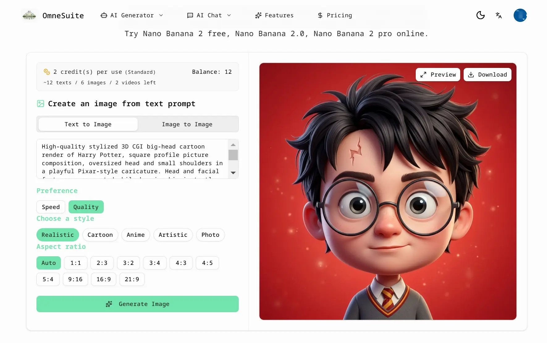 Screenshot 3 of omnesuite-AI Generator Tools