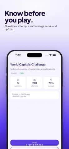 Screenshot 2 of Simple Quiz Maker