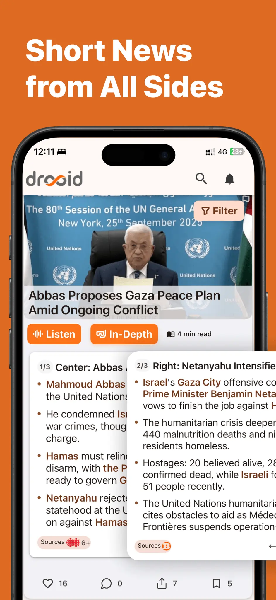 Screenshot 2 of Drooid: AI vs Fake News