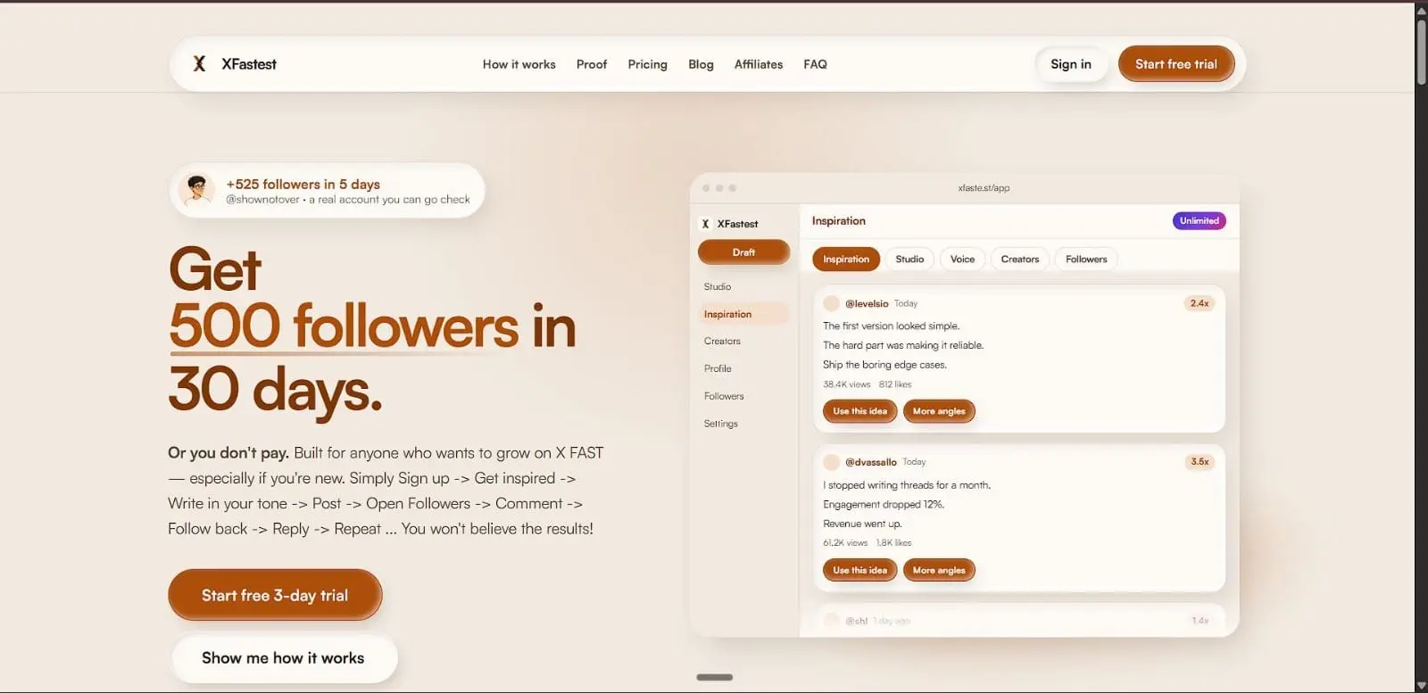 Screenshot 1 of XFastest