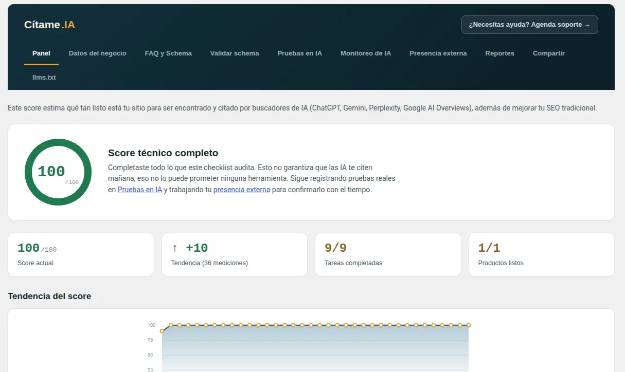 Screenshot 6 of CítameIA