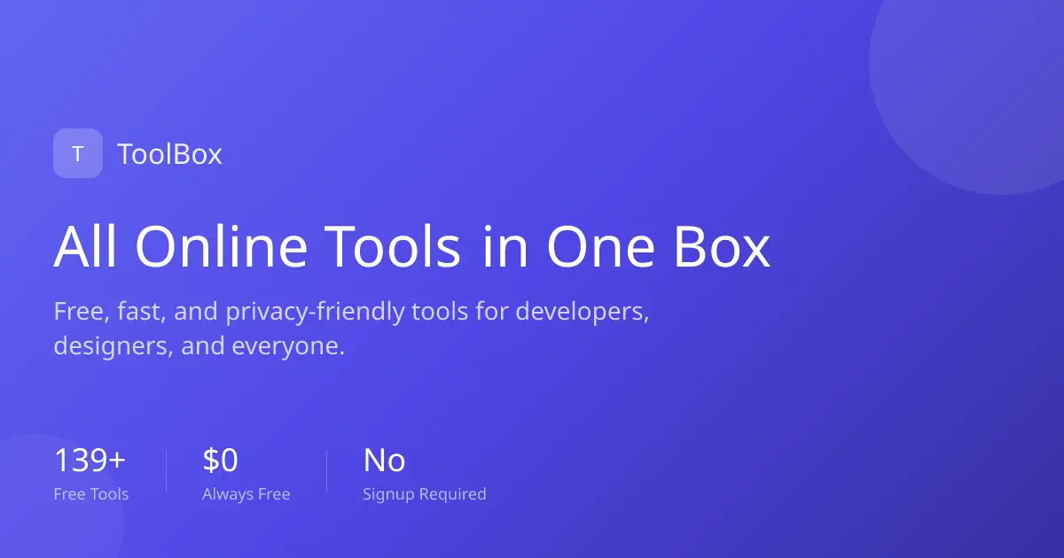 Screenshot 1 of ToolBox