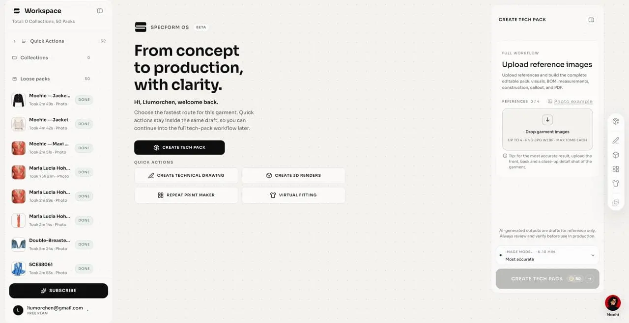 Screenshot 3 of SpecForm OS