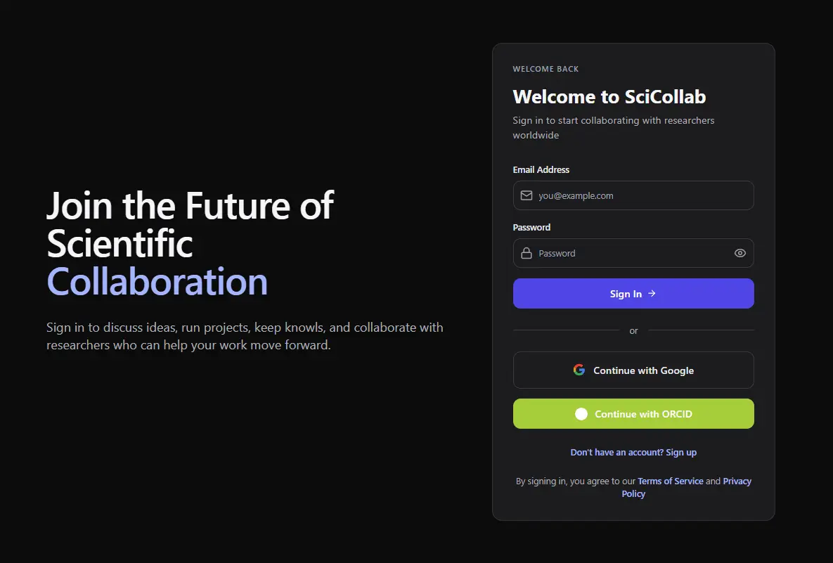Screenshot 7 of SciCollab