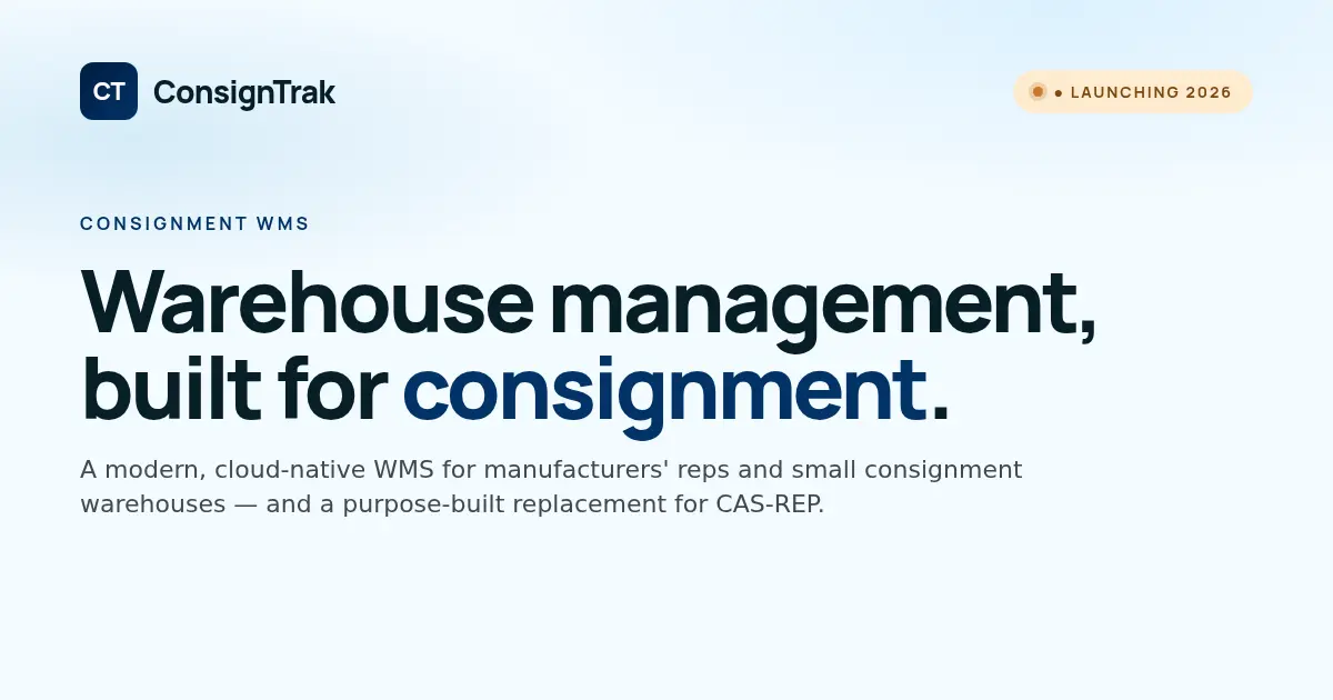 Screenshot 1 of ConsignTrak