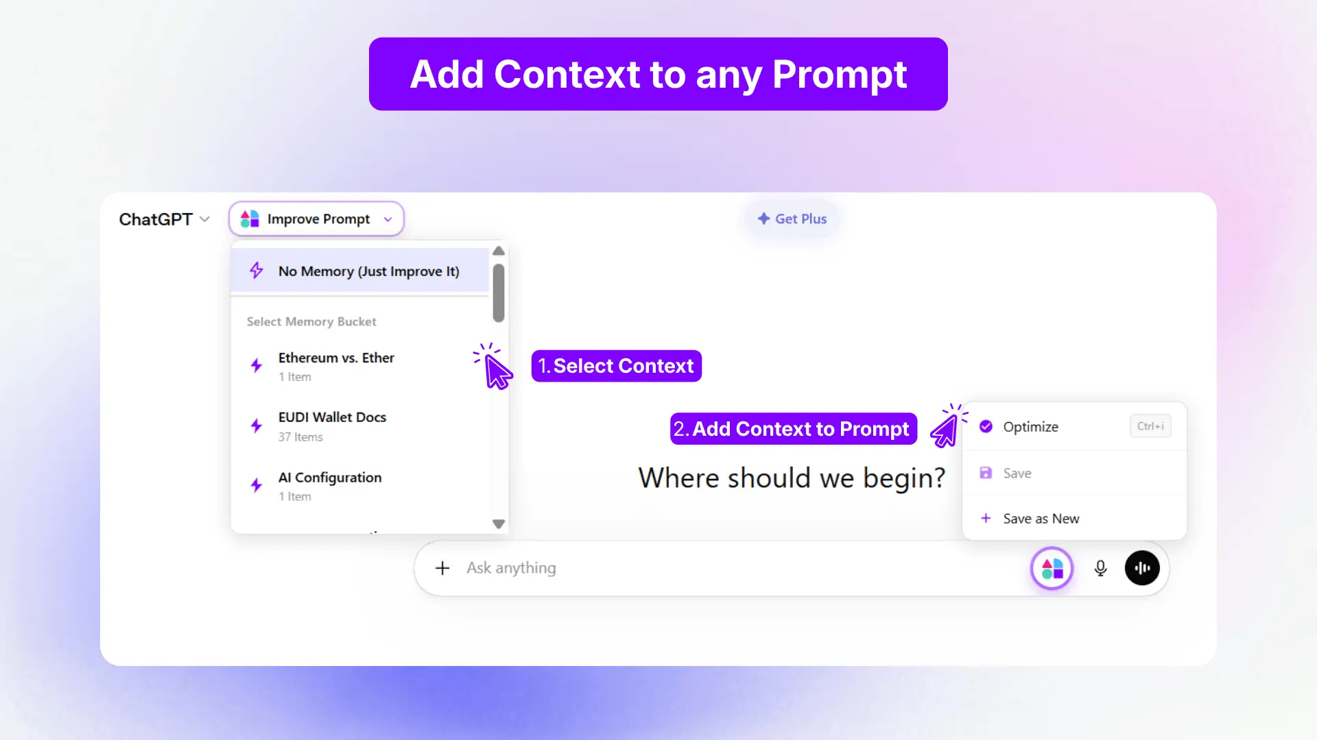 Screenshot 2 of AI Context Flow