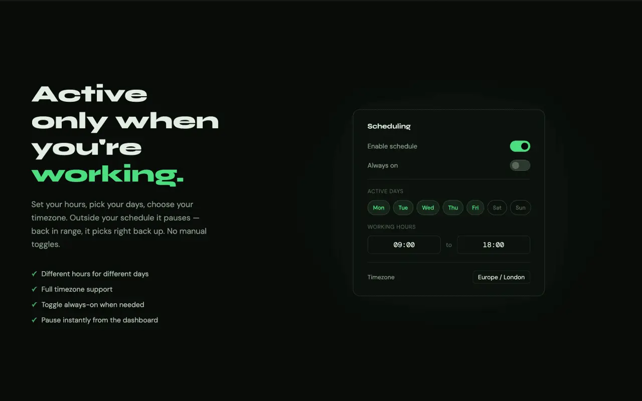 Screenshot 3 of Stay Green On Slack