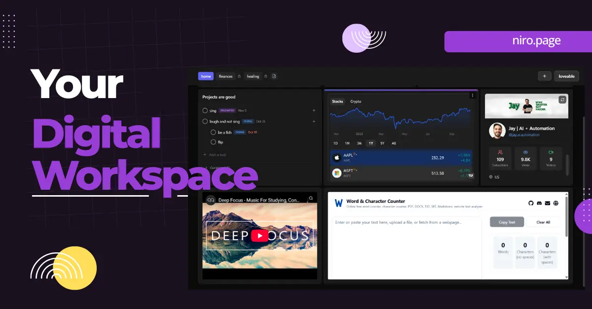Screenshot 2 of Niro Page - Your Digital Workspace