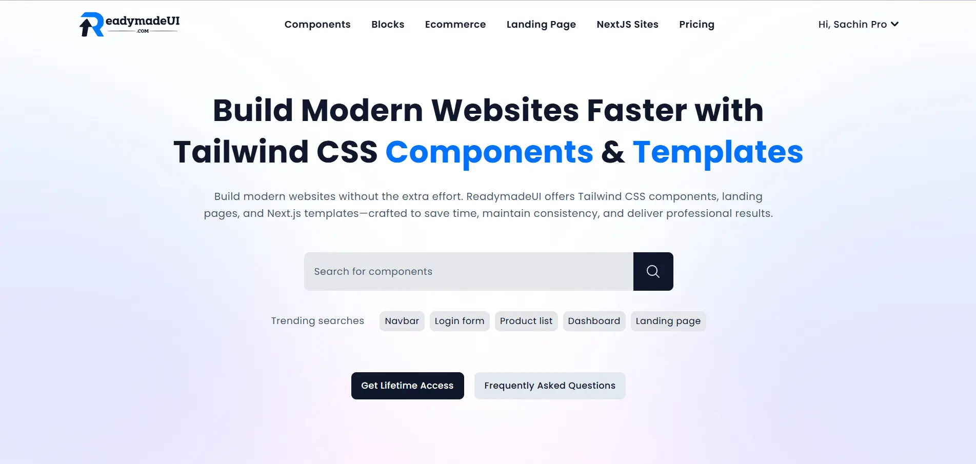 Screenshot 2 of ReadymadeUI