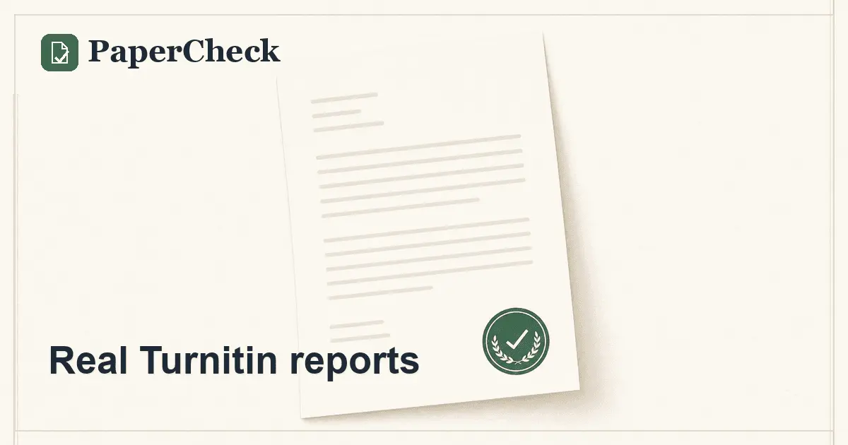 Screenshot 1 of Turnitin AI Checker