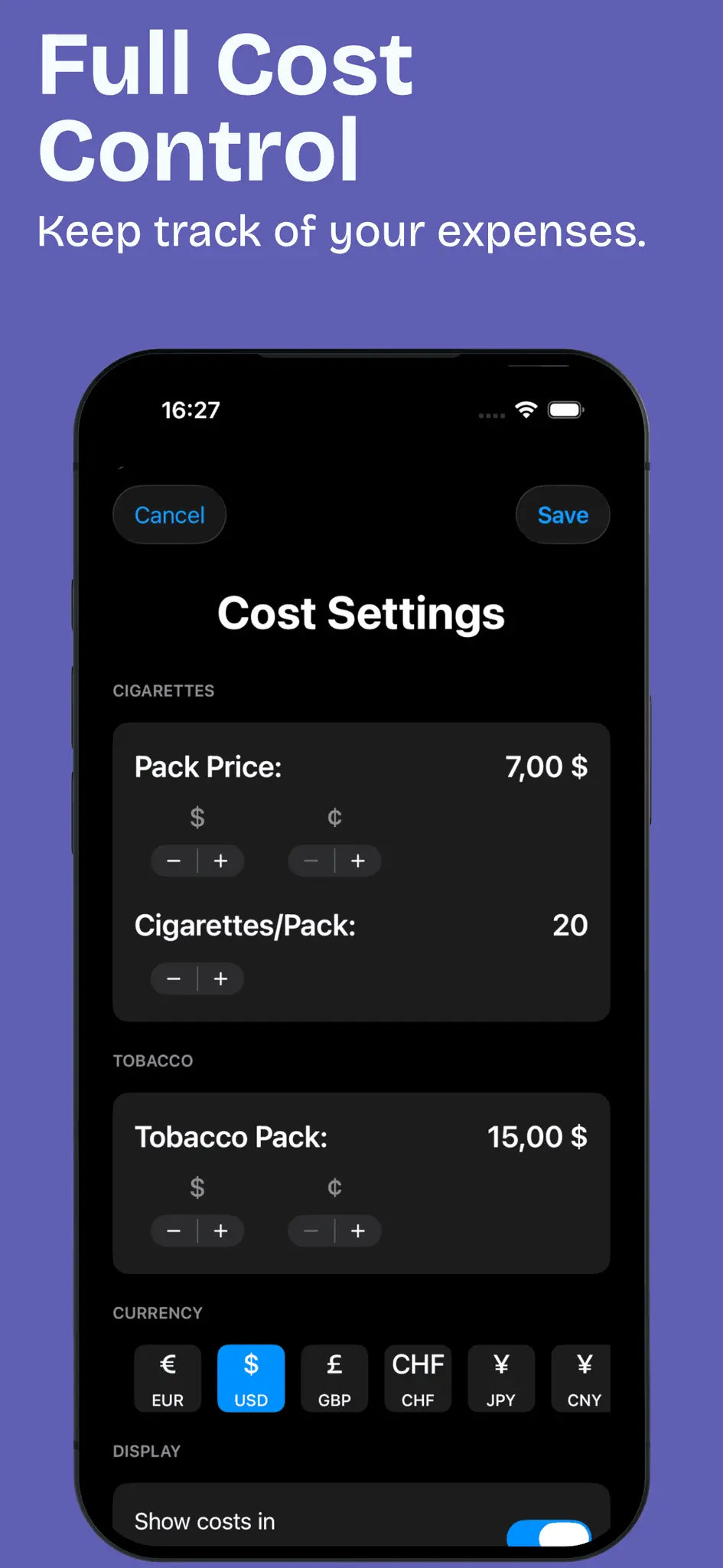 Screenshot 4 of SmokeLessTimer - Rauch weniger, bis du r