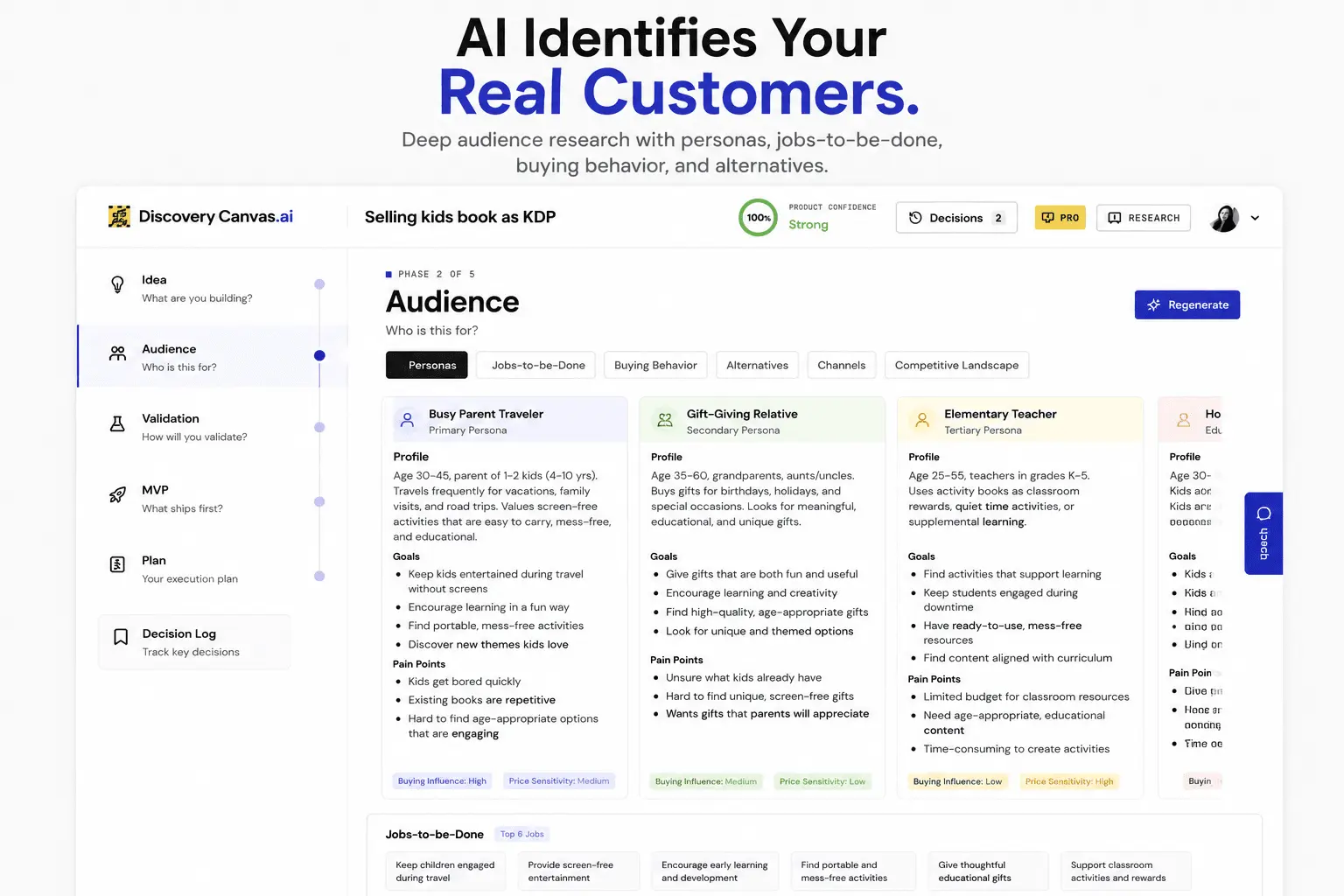 Screenshot 5 of Discovery Canvas AI