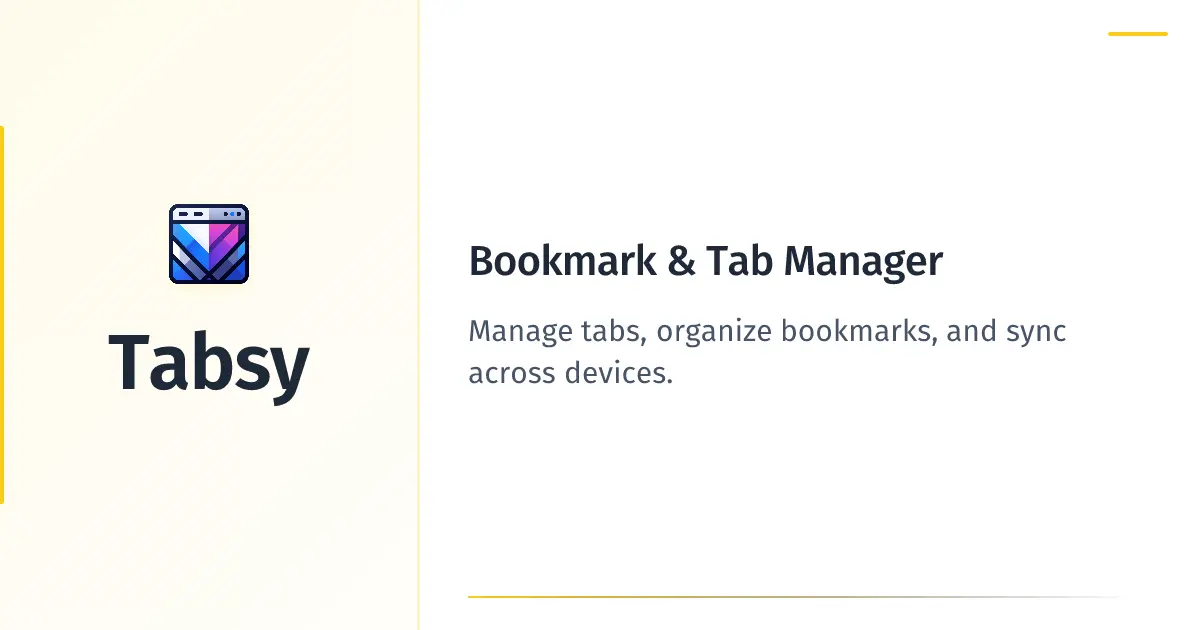 Screenshot 1 of Tabsy