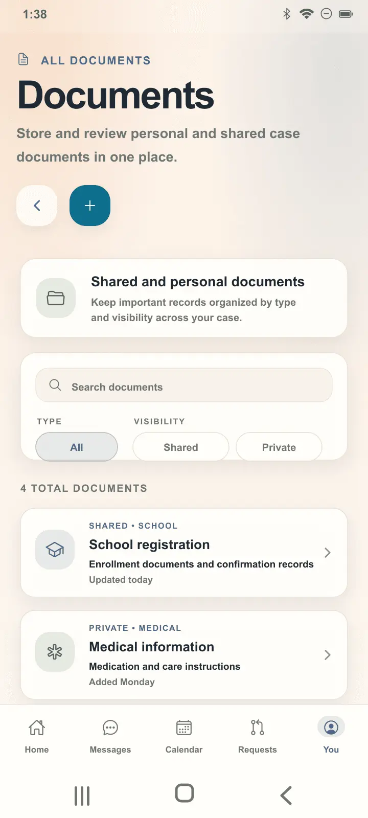 Screenshot 5 of Zuko: Structured Co-parenting Platform