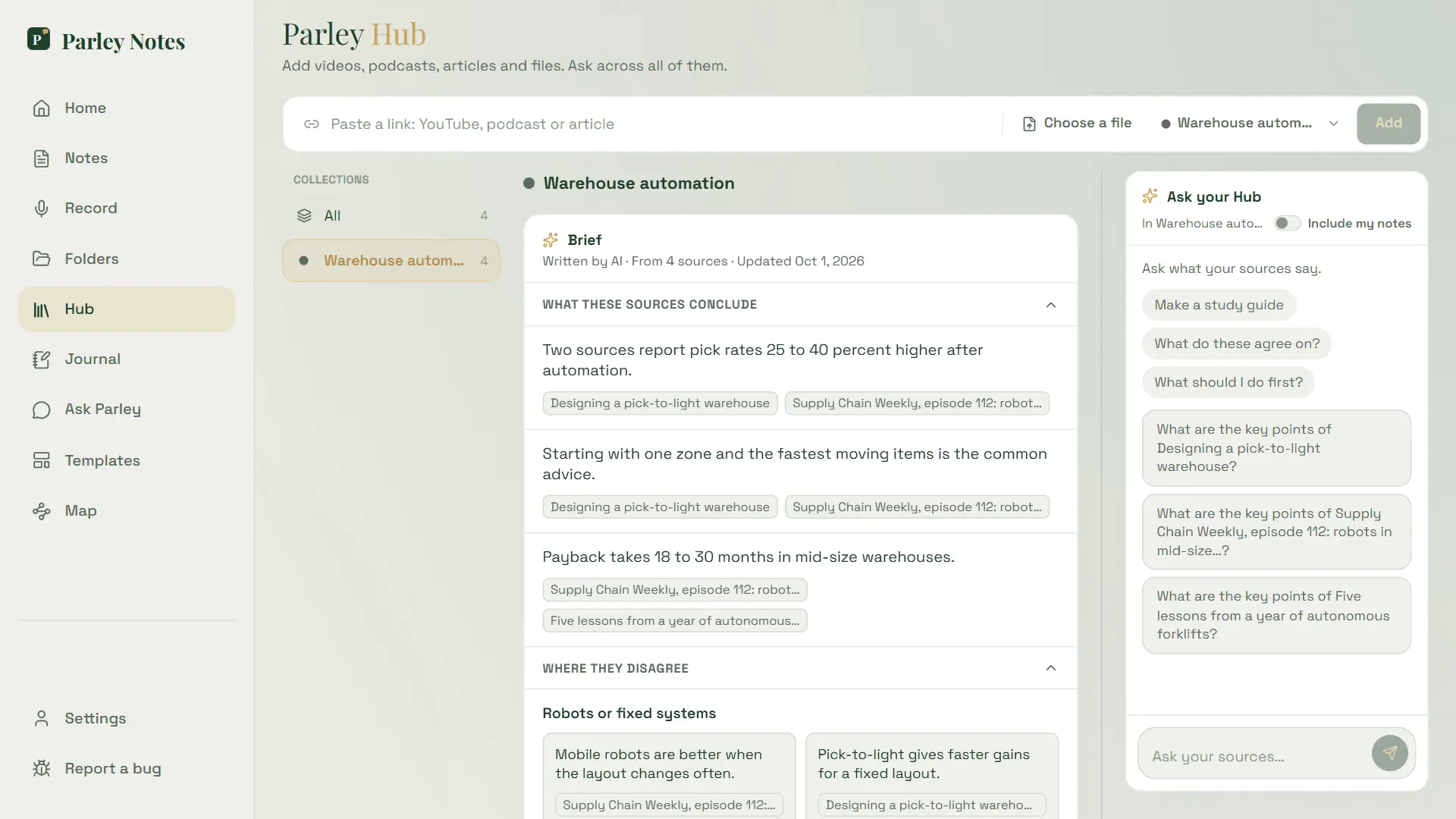 Screenshot 4 of Parley Notes