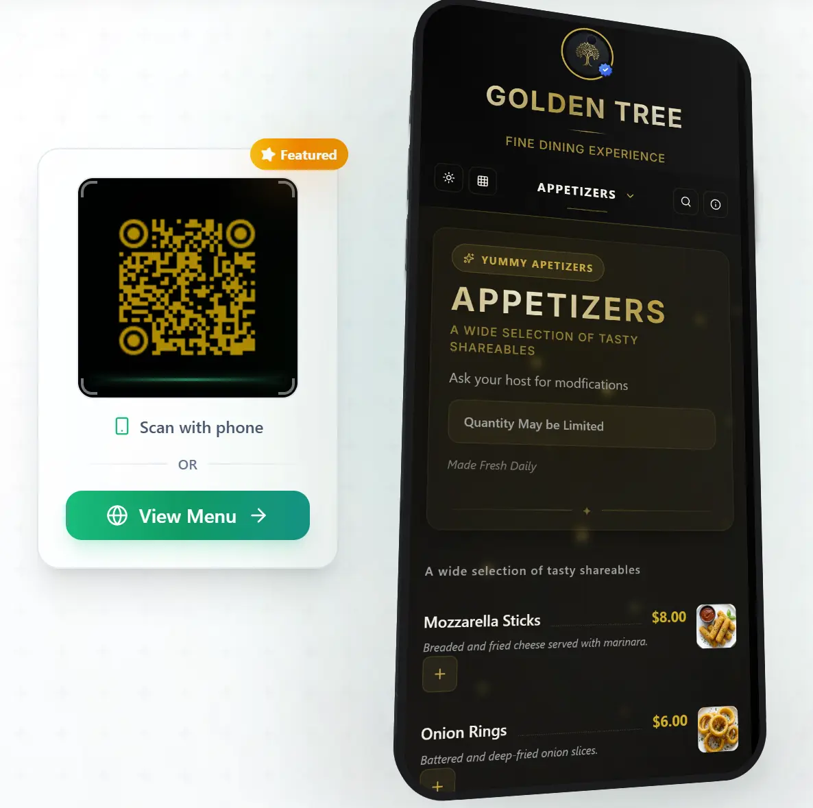 Screenshot 1 of MenuHoster