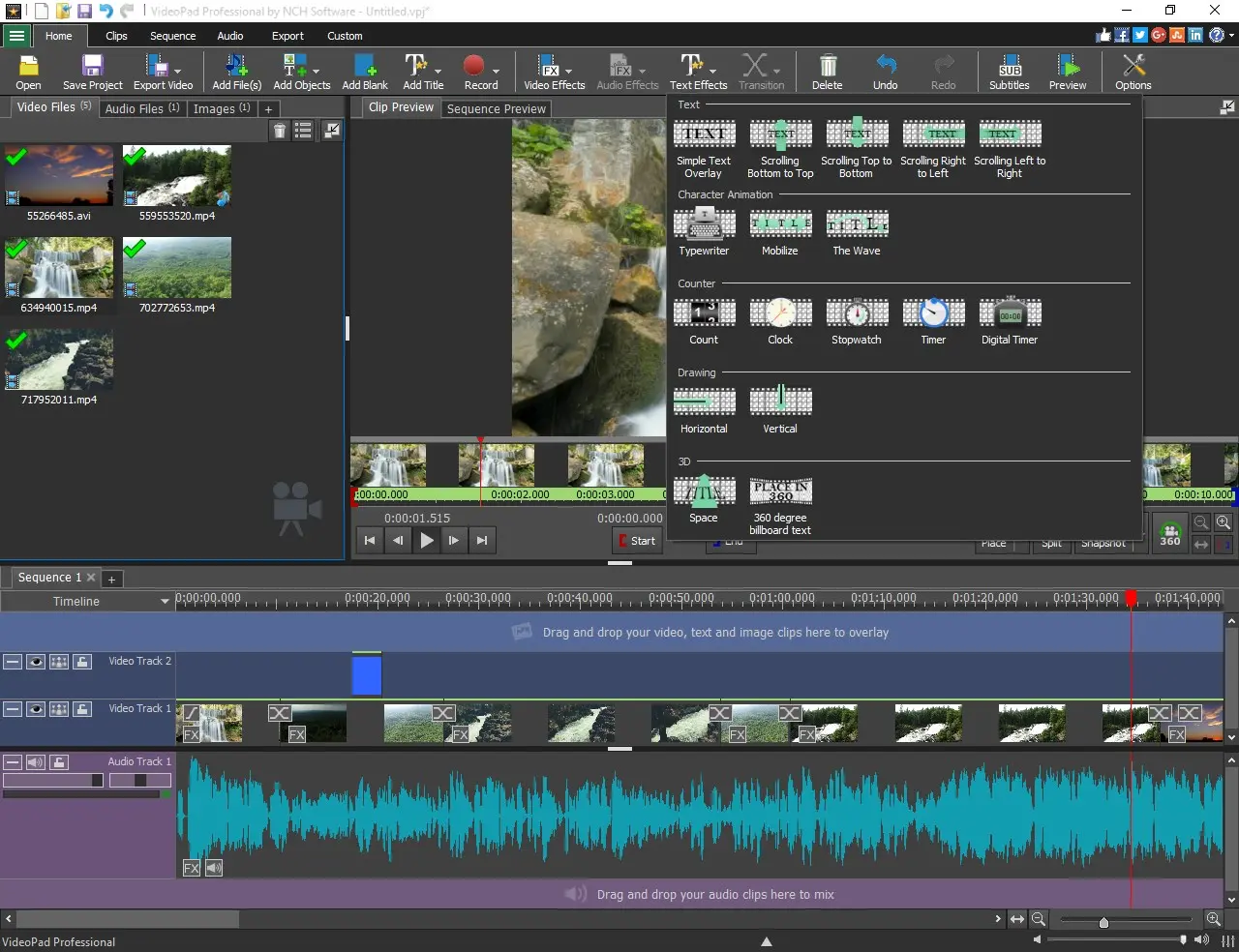 Screenshot 6 of VideoPad Video Editor