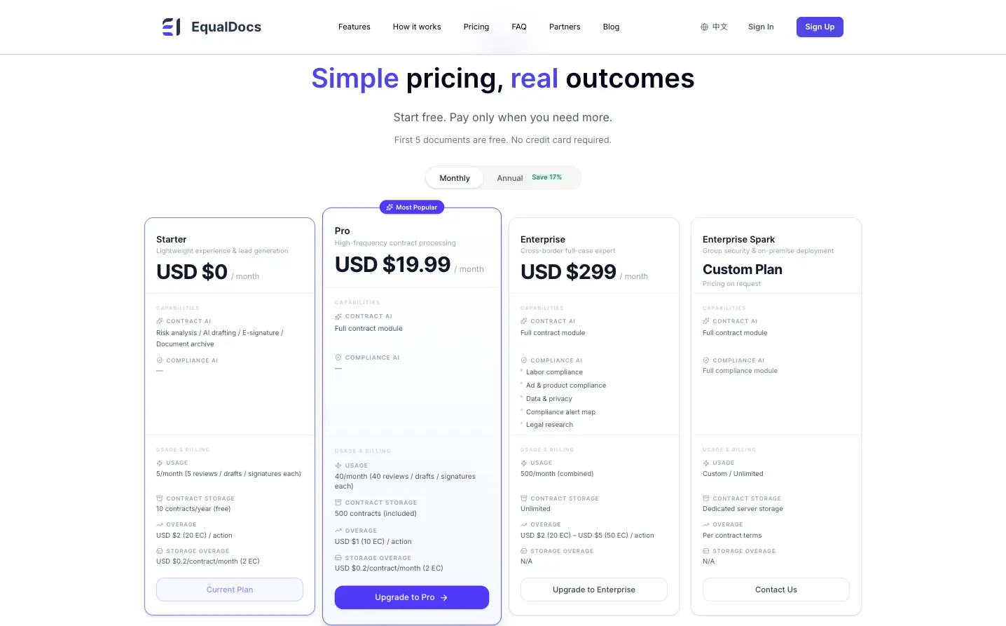 Screenshot 3 of EqualDocs AI