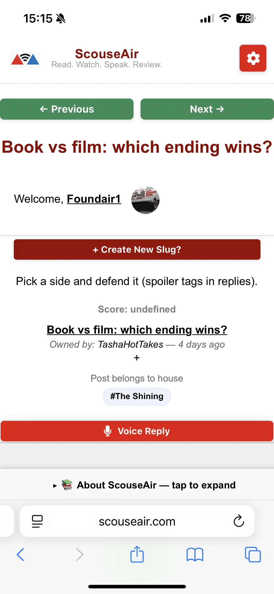 Screenshot 2 of ScouseAir