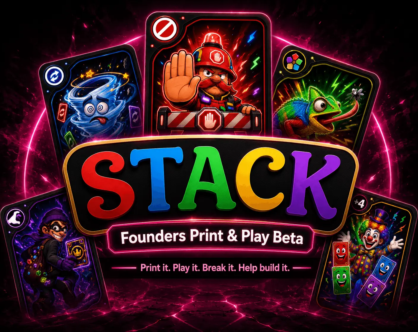 Screenshot 1 of STACK - Strategic Print & Play Card Game