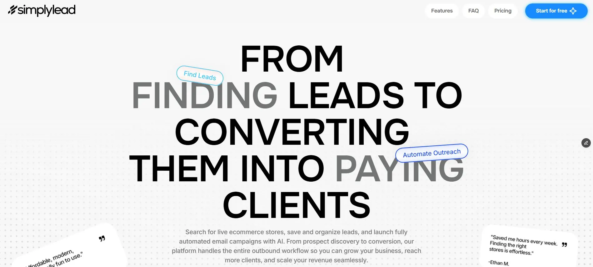 Screenshot 1 of SimplyLead