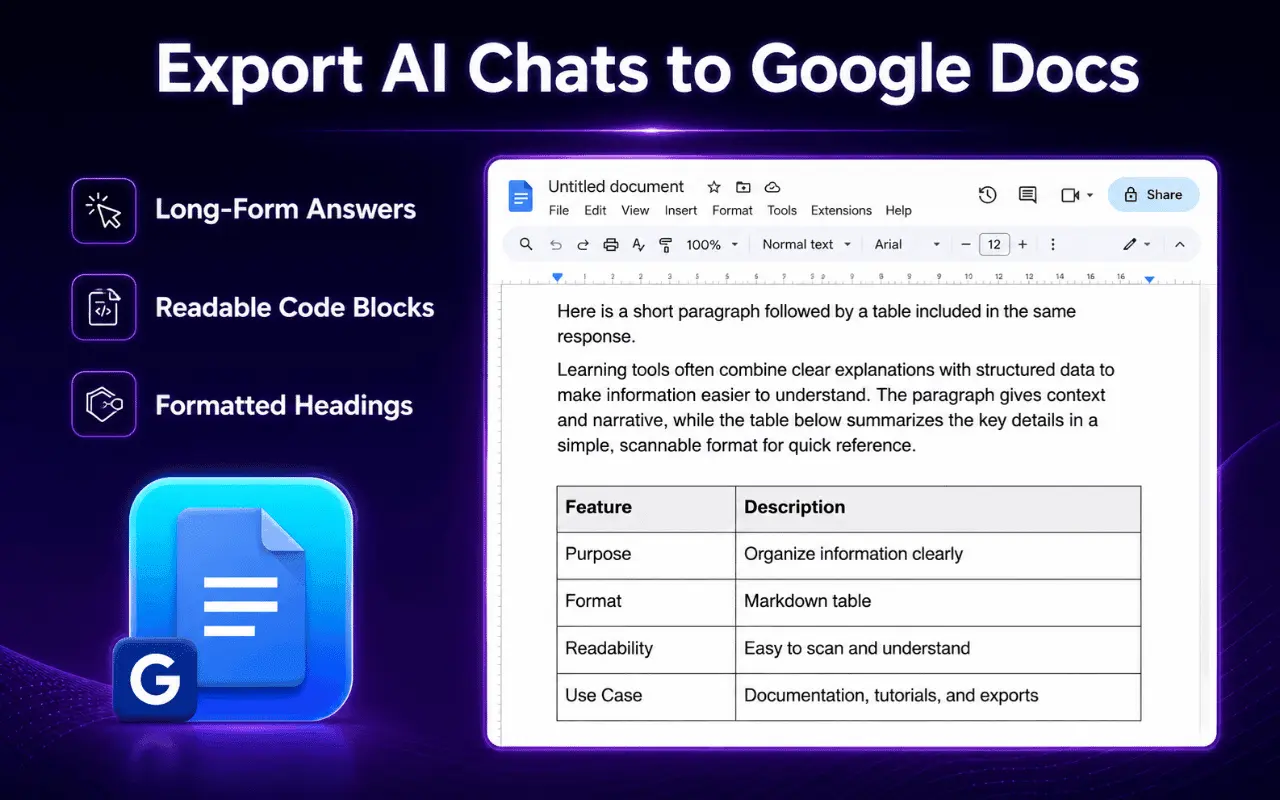 Screenshot 6 of AI Chat Exporter: Save AI Conversations