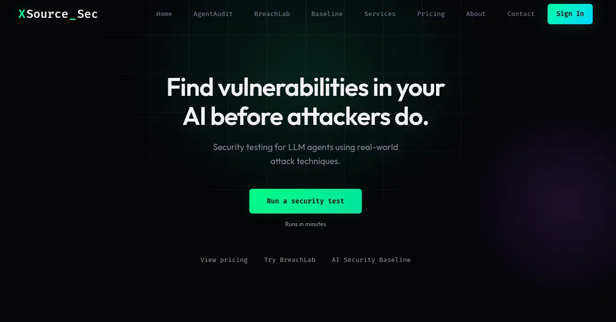 Screenshot 2 of AI Security Suite - XSource Security