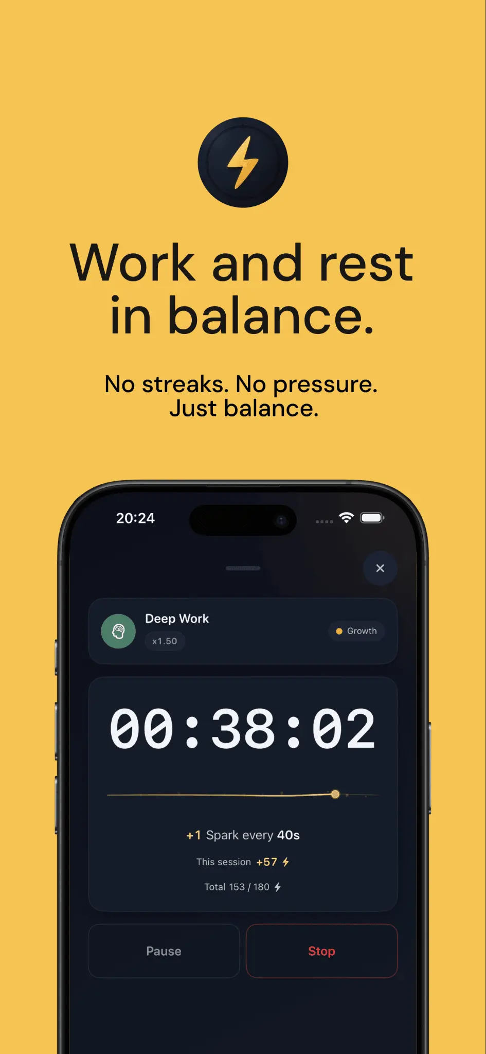 Screenshot 1 of HabitSpark