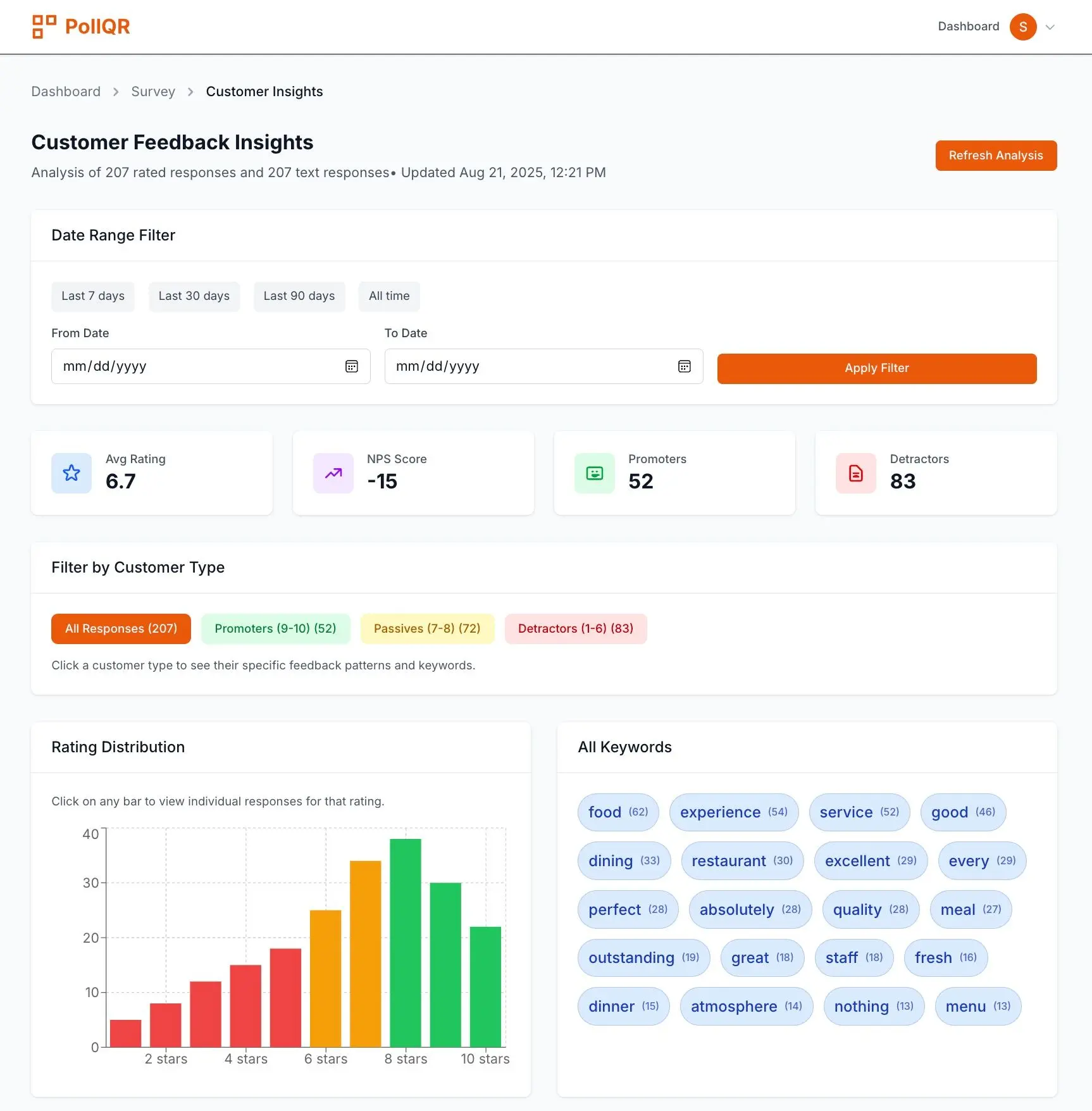 Screenshot 1 of PollQR