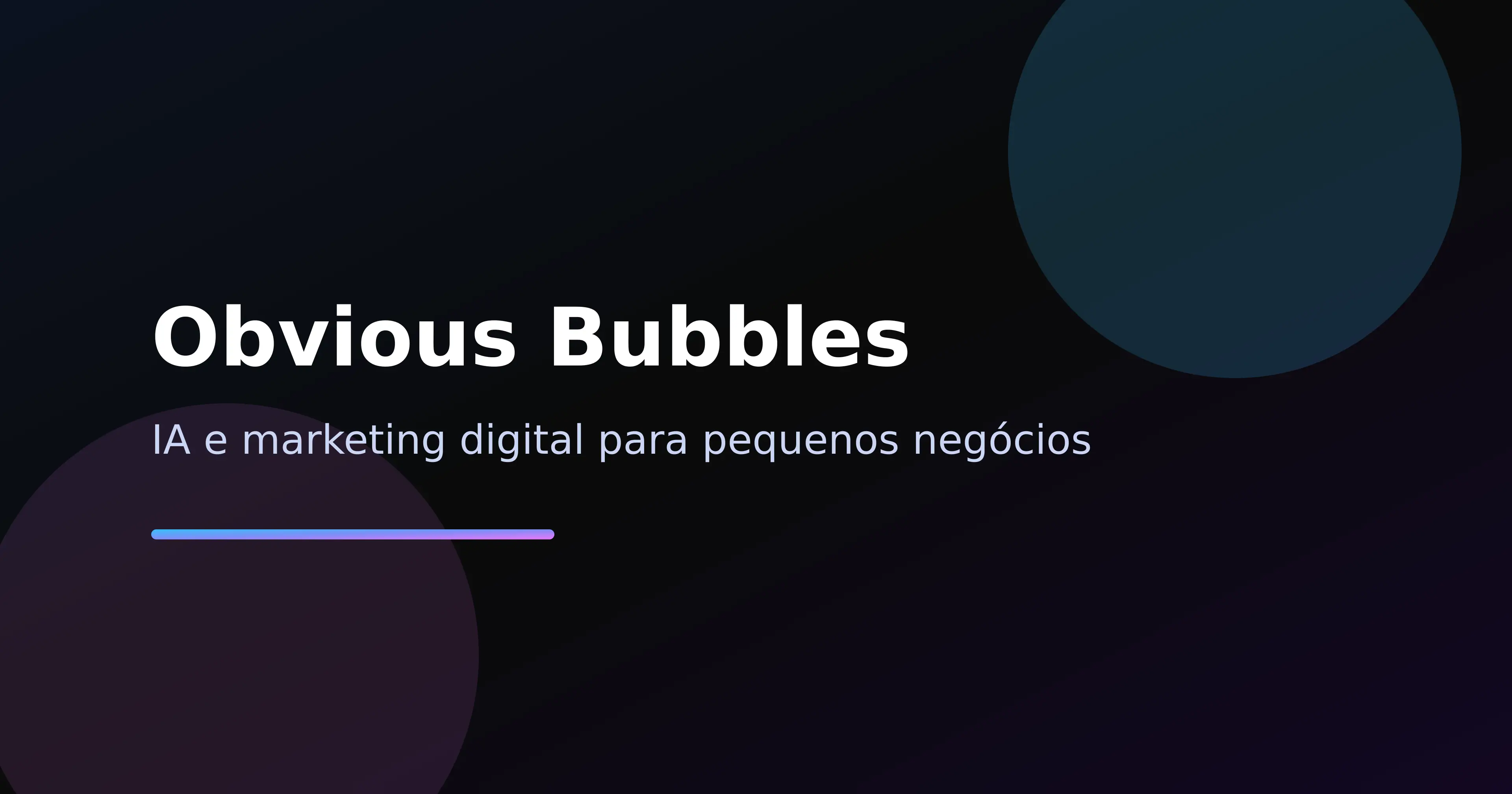 Screenshot 1 of Obvious Bubbles