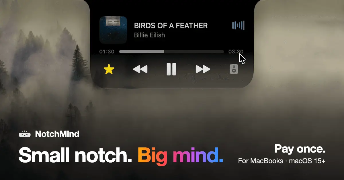 Screenshot 1 of NotchMind