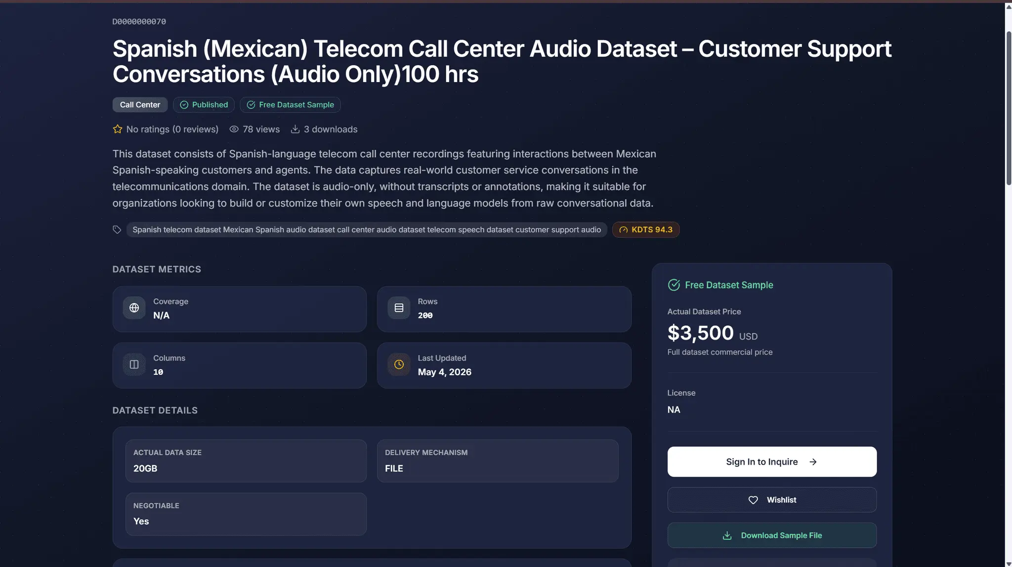 Screenshot 3 of Data Marketplace
