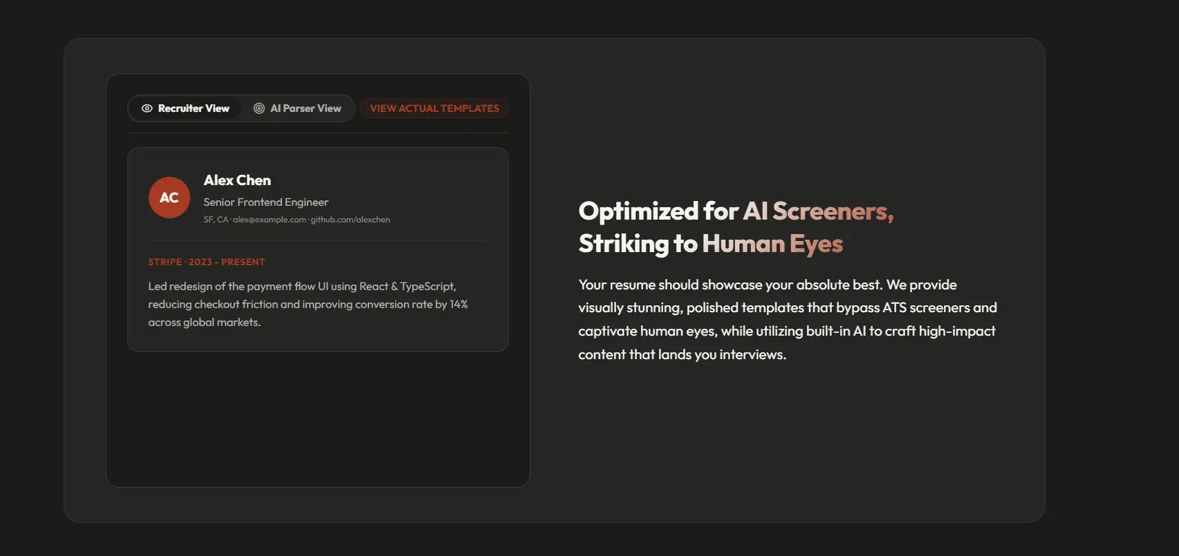 Screenshot 10 of Markdown Resume Builder