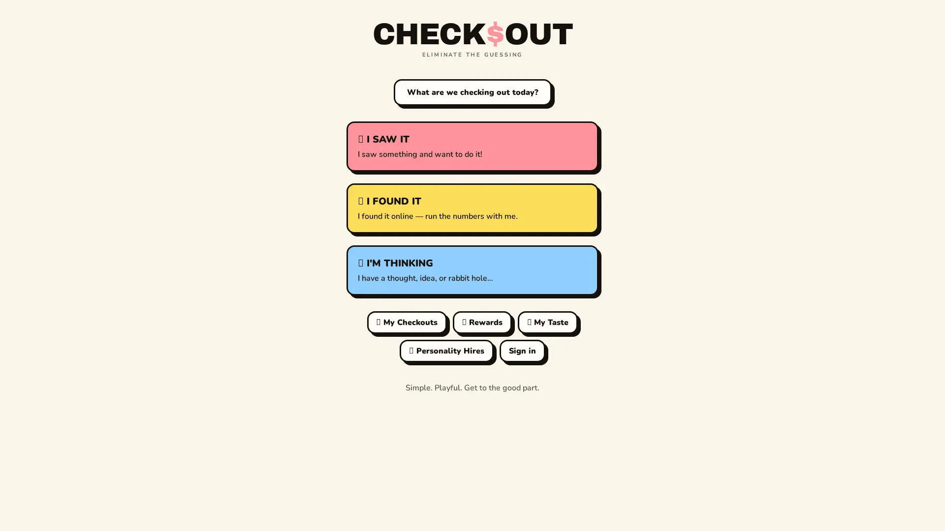 Screenshot 1 of CHECK$OUT
