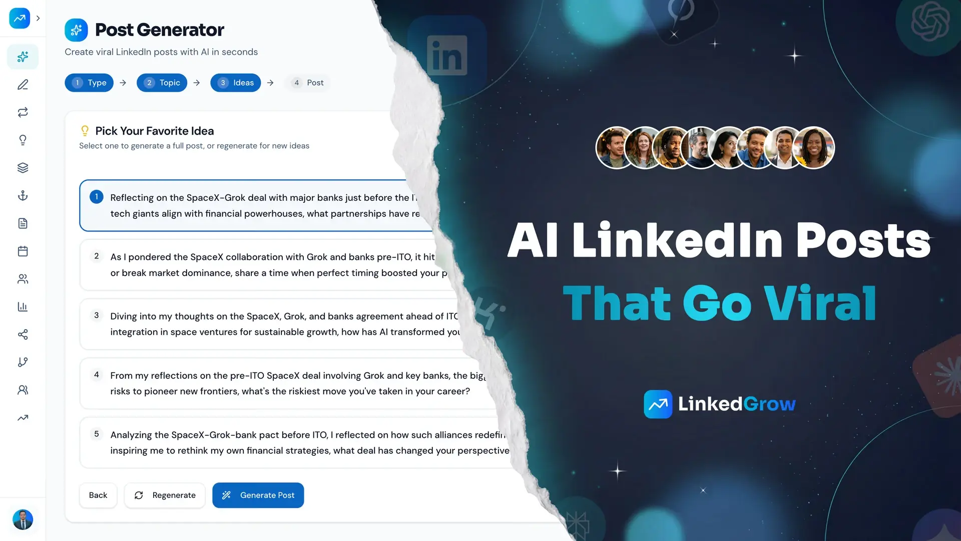 Screenshot 1 of LinkedGrow