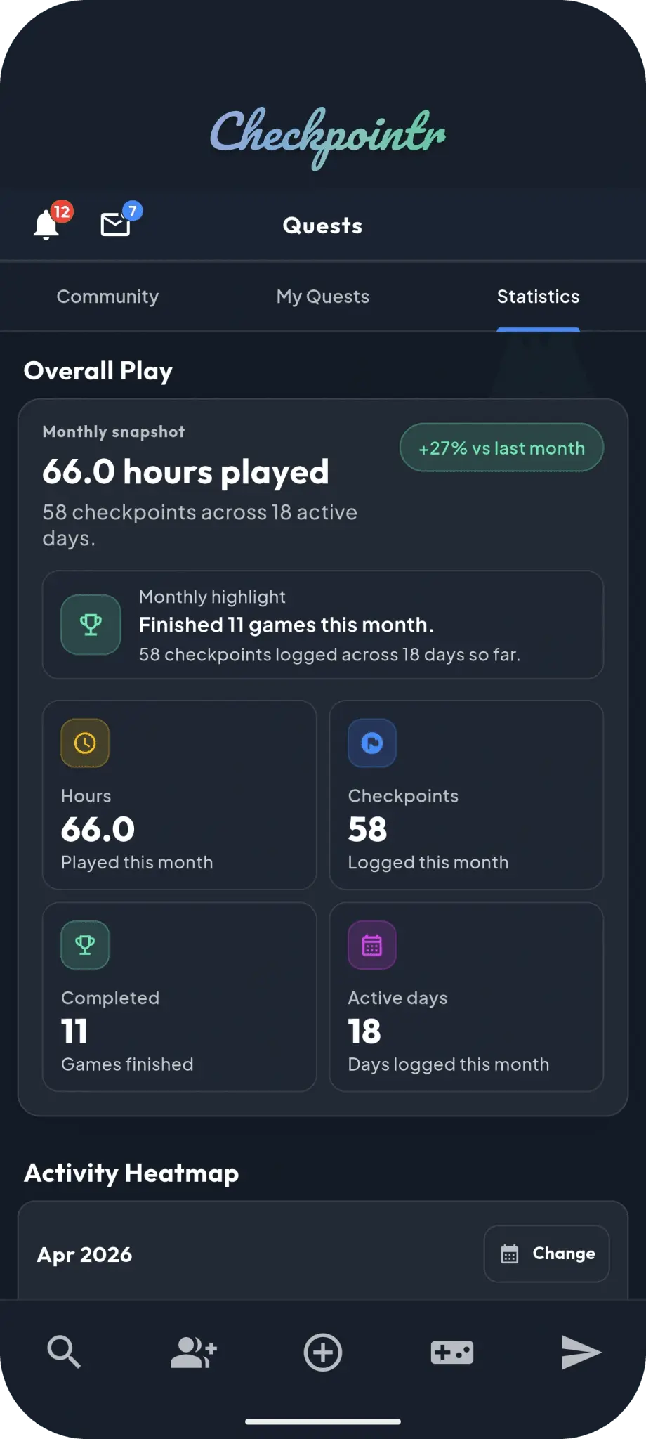 Screenshot 9 of Checkpointr
